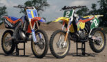 VIDEO: een test met de Honda van Fred Bolley en de Suzuki van Marnicq Bervoets