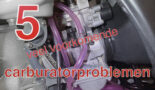 Techniek: de 5 meest voorkomende problemen met een carburator