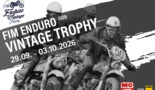 De 2026 Vintage Enduro Trophy wordt gereden in Zschopau (D)