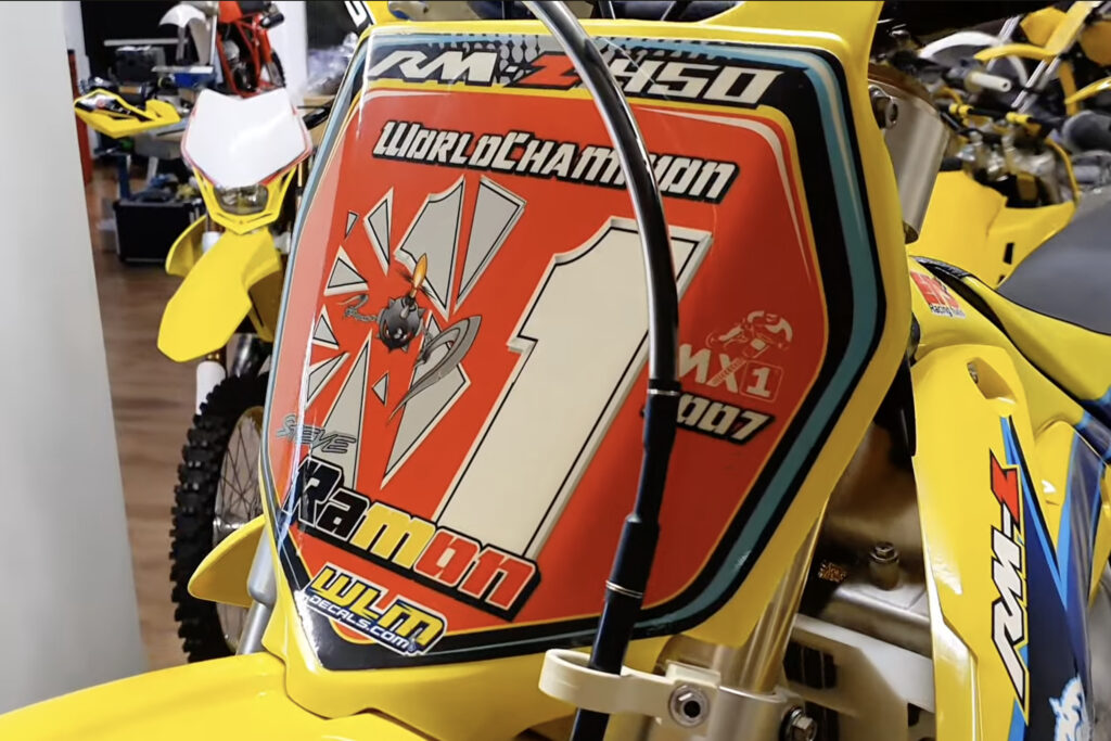 RMZ-450 Steve Ramon 2007