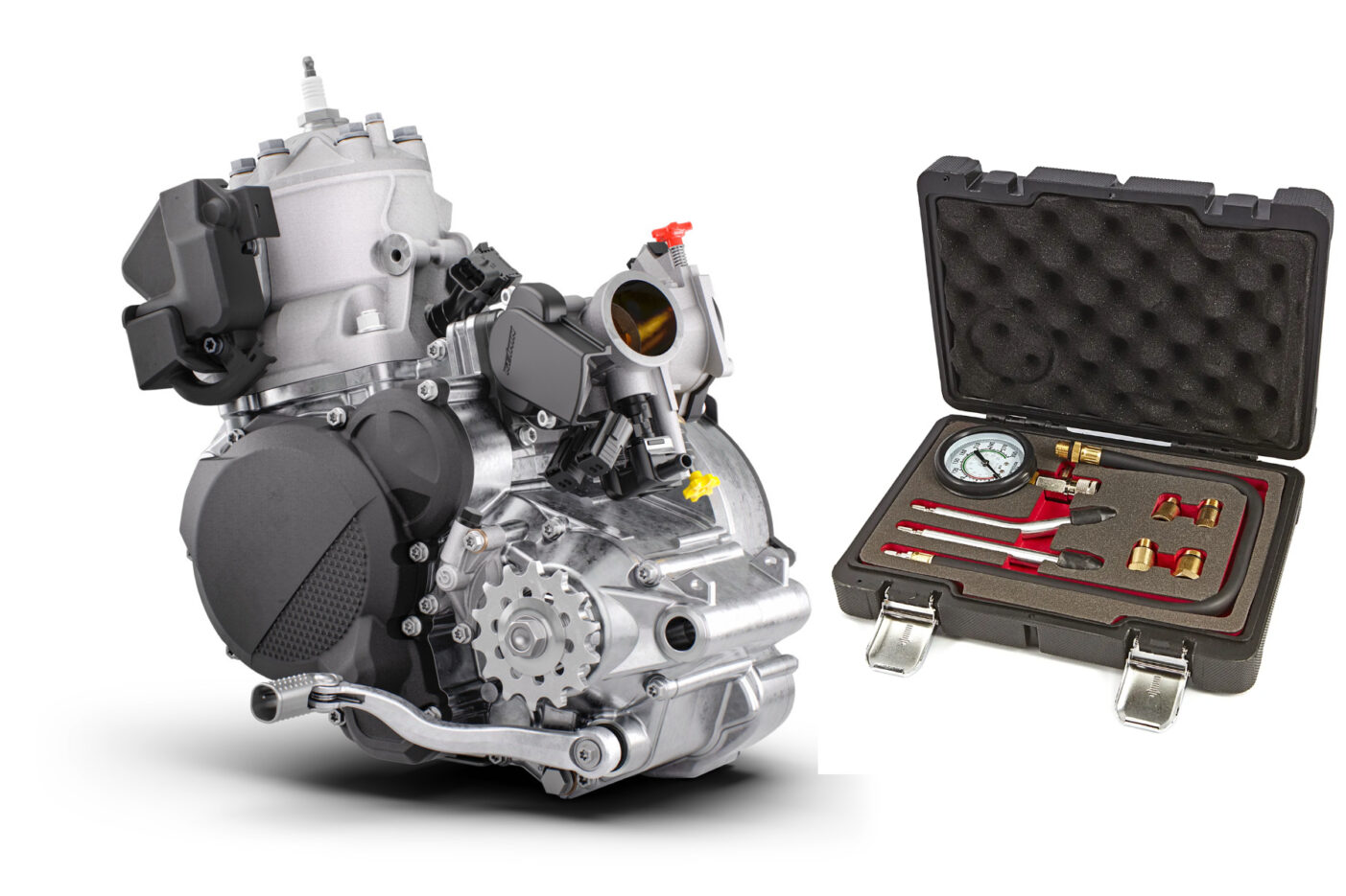 Compressietest tweetakt